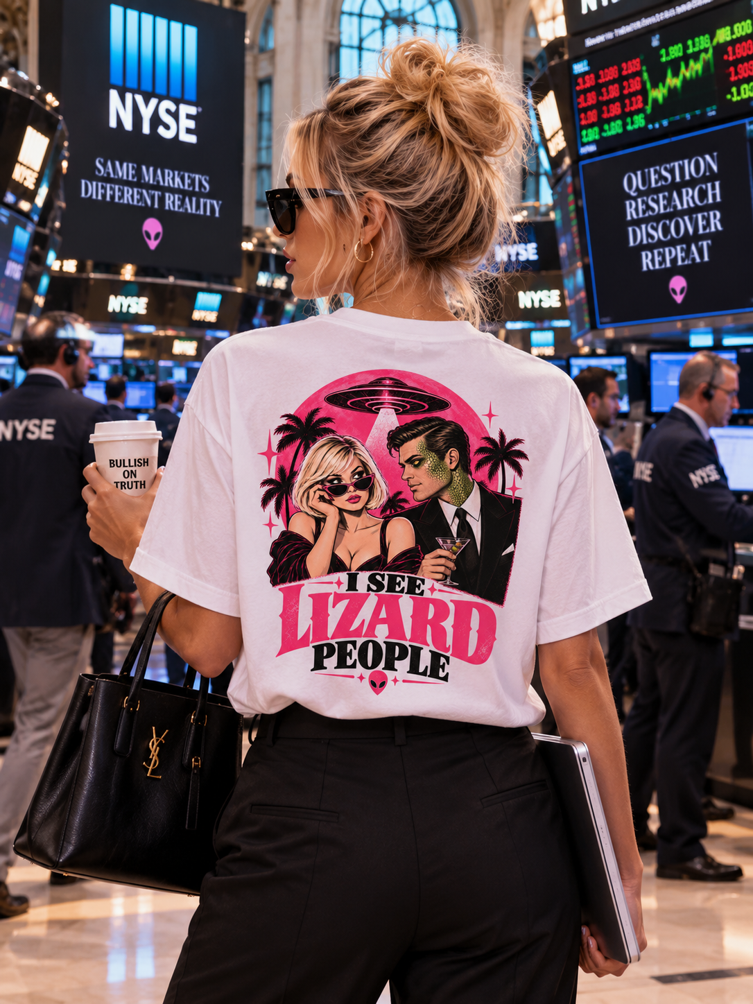 Women's I SEE LIZARD PEOPLE™ Statement T-Shirt