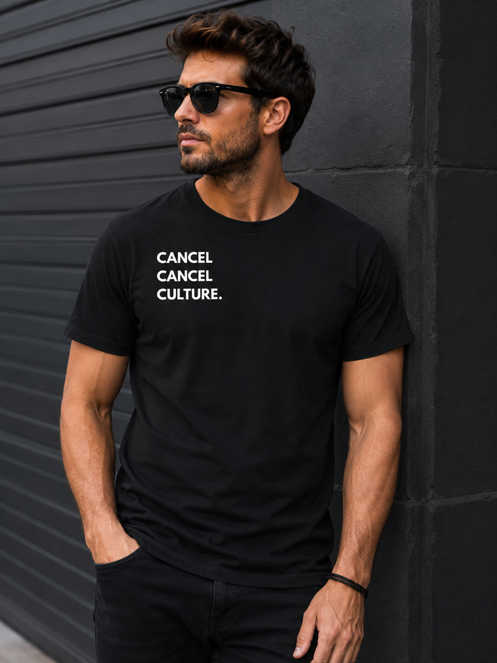Men's Black – CANCEL CANCEL CULTURE.™ Statement T-Shirt