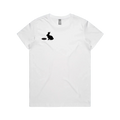 Women's White – DOWN THE RABBIT HOLE.™ Statement T-Shirt
