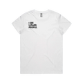 Women's White – I SEE LIZARD PEOPLE.™ Statement T-Shirt